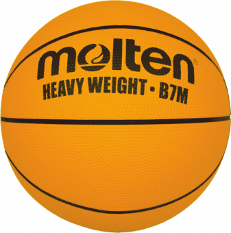 Molten B7M Basketball Gewichtsball gelb | 7