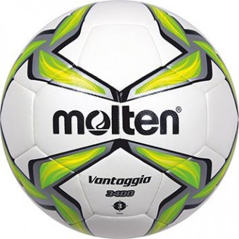 Molten F3V3400-G Fußball Trainingsball weiß-grün-silber | 3