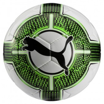 Puma evoPower Lite 3 350g Fußball Trainingsball Puma White-Green Gecko-Puma Black | 5