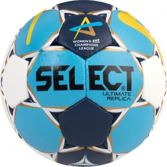 Select Ultimate Replica CL Women Handball Wettspielball blau-navy-gelb-gold | 0