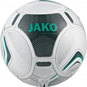 JAKO Trainingsball Prestige Fußball Trainingsball weiß-türkis-anthrazit | 5
