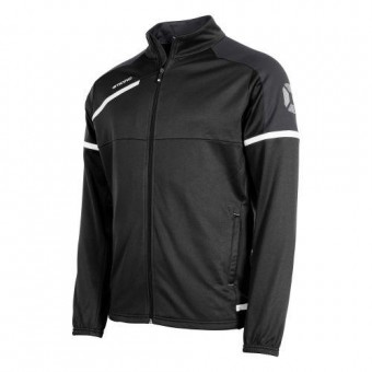 Stanno Prestige Top Full Zip Trainingsjacke schwarz-grau-weiß | L