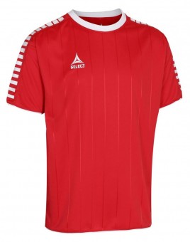 Select Argentina Trikot Indoor Jersey kurzarm rot-weiß | 6 (116)