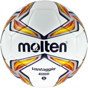 Molten F5V3600-R Fußball Trainingsball weiß-rot-silber | 5
