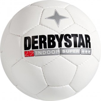 Derbystar Indoor Super Fußball Hallenball weiß | 5