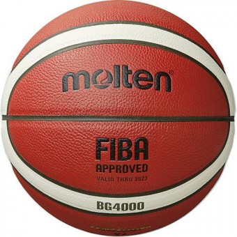 Molten B6G4000-DBB Basketball Spielball FIBA DBB-Logo orange-ivory | 6