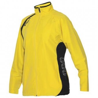 Stanno Toronto Taslan Top Full Zip Trainingsjacke Damen gelb-schwarz | S