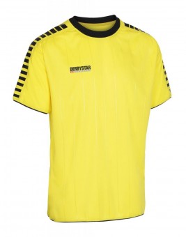 Derbystar Hyper Trikot Jersey kurzarm gelb-schwarz | M
