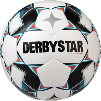 Derbystar Brillant S-Light DB Fußball Jugendball weiß-blau-schwarz | 3