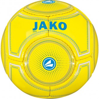 JAKO Miniball Fußball Mini gelb-JAKO blau | 1 (Mini)