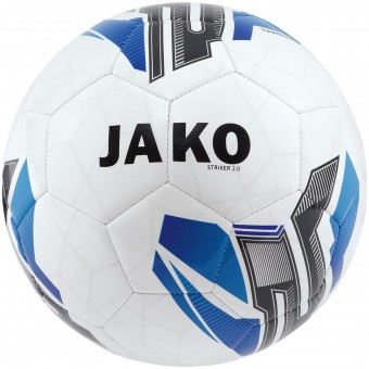 JAKO Trainingsball Striker 2.0 MS Fußball Trainingsball weiß-royal-schwarz | 5