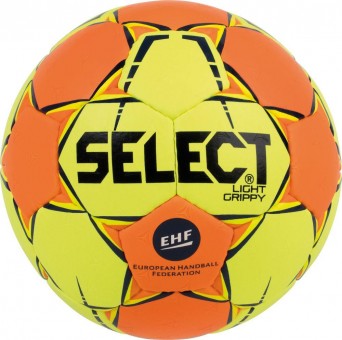 Select Light Grippy Handball Jugendball gelb-orange | 00