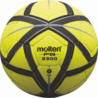 Molten F5G3300 Fußball Hallenball gelb-schwarz-silber | 5