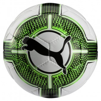 Puma evoPower Lite 3 290g Fußball Trainingsball Puma White-Green Gecko-Puma Black | 5