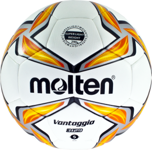 Molten F5V3129-O Fußball S-Light Jugendball weiß-orange-silber | 5