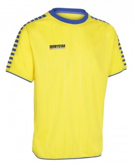 Derbystar Hyper Trikot Jersey kurzarm gelb-blau | 140