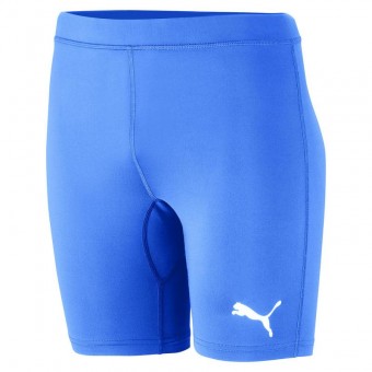 PUMA LIGA Baselayer Shorts Tight Funktionstight kurz Silver Lake Blue | S