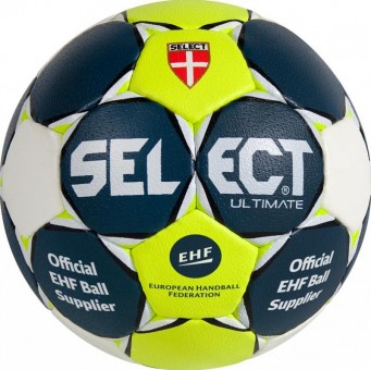 Select Ultimate Handball Spielball blau-gelb-weiß | 2