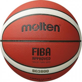 Molten B7G3800 Basketball Spielball FIBA orange-ivory | 7