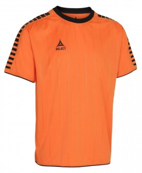 Select Argentina Trikot Indoor Jersey kurzarm orange-schwarz | 12 (152)