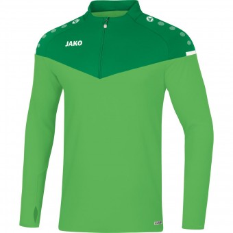 JAKO Ziptop Champ 2.0 Pullover Zip Sweater soft green-sportgrün | XL