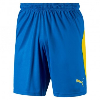 PUMA LIGA Shorts Trikotshorts Electric Blue Lemonade-Yello | S