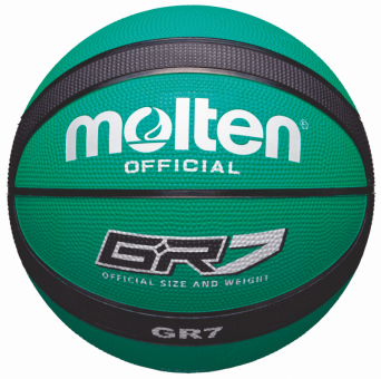 Molten BGR7-GK Basketball Trainingsball grün-schwarz | 7