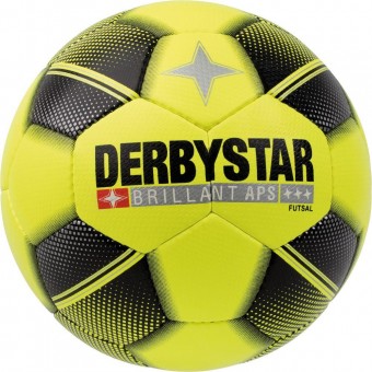 Derbystar Brillant APS Futsal Fußball Futsalball gelb-schwarz-silber | 4