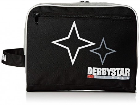 Derbystar Torwarthandschuhtasche Schuhtasche schwarz-grau | 32,5 x 10 x 23,5 cm