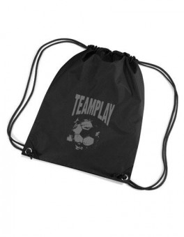TEAMPLAY Ball Gymbag Turnbeutel Black | One Size