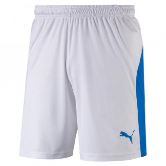 PUMA LIGA Shorts Trikotshorts Puma White-Electric Blue | S