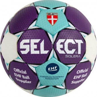 Select Solera Handball Trainingsball blau-weiß-purple | 0