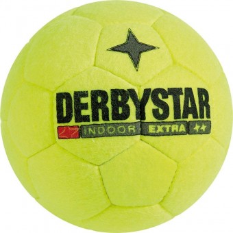 Derbystar Indoor Extra Fußball Hallenball gelb | 4