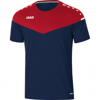 JAKO T-Shirt Champ 2.0 Trainingsshirt marine-chili rot | 140