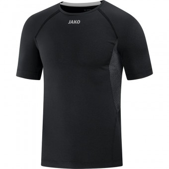 JAKO T-Shirt Compression 2.0 Funktionsshirt Kurzarm schwarz | XL
